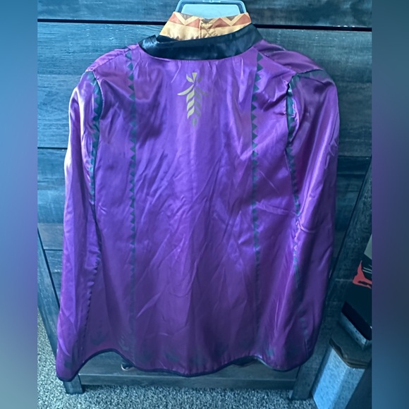 Disney Purple girls  Cape with Black Accents. - Picture 6 of 16